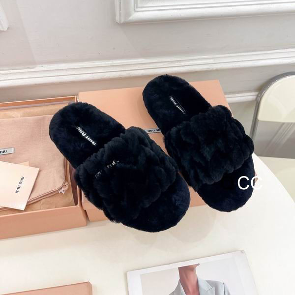 MiuMiu Fur Saddles Ts