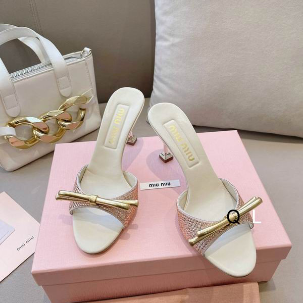 MiuMiu sz35-40 5.5 10.5CM 7C LL0102