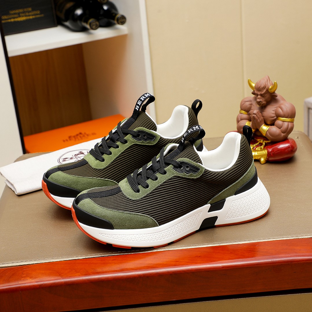 2025 Hermes Low Top Sneakers 1102