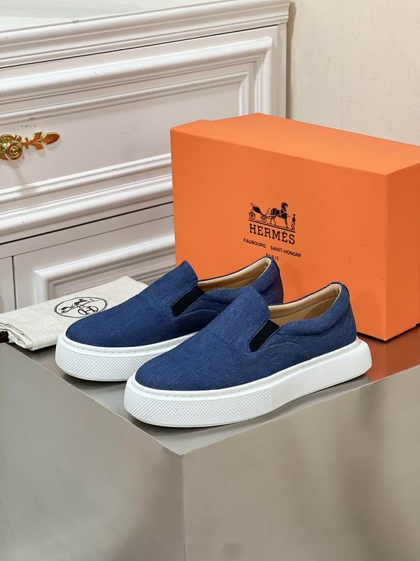 2025 Hermes Man Casual shoes 0810
