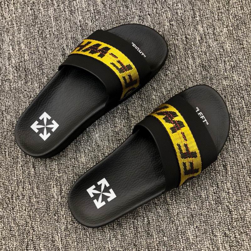 2024 Off White Man & Woman Slippers 1004