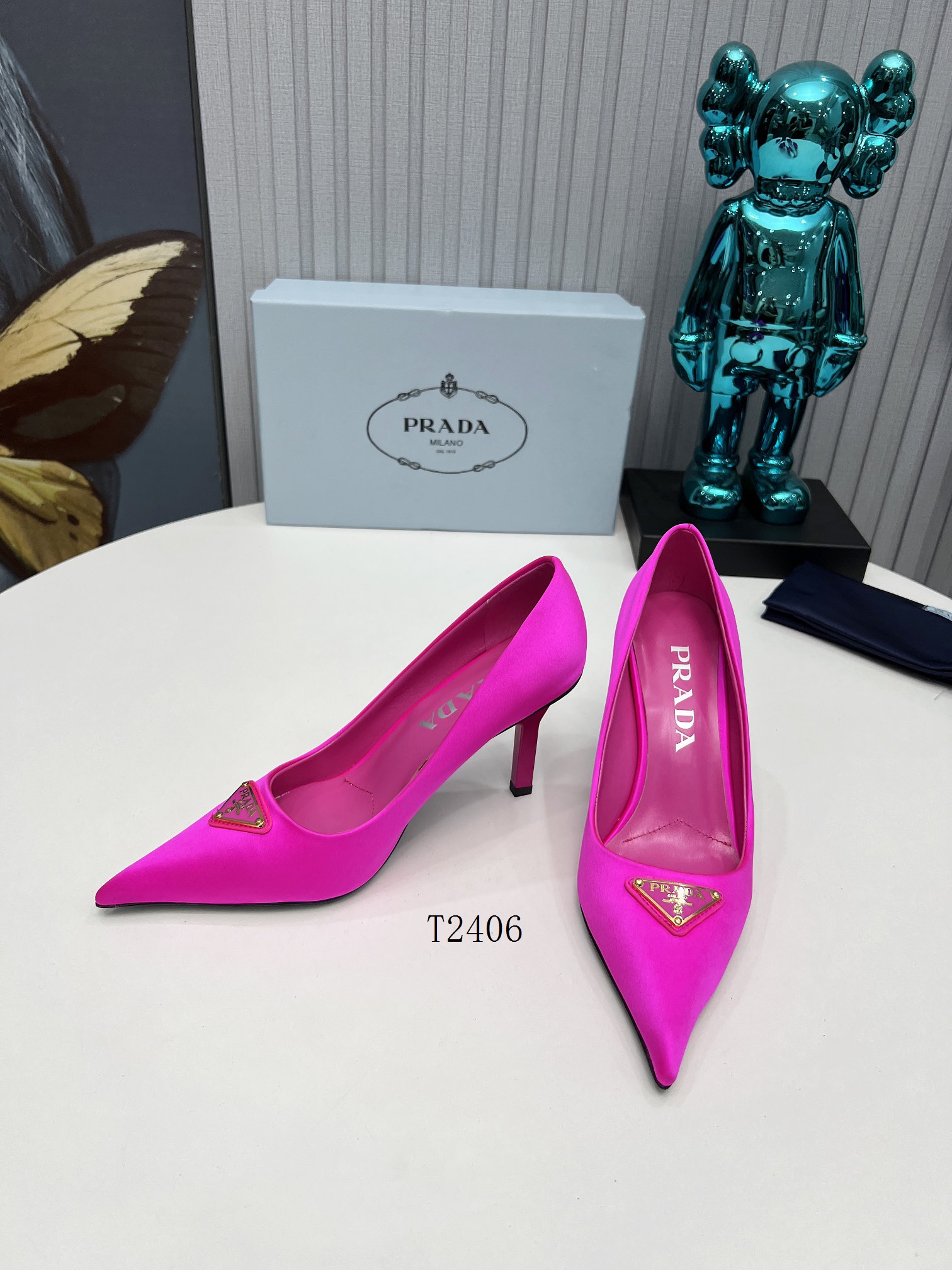 Prada sz35-39 8cm h0609