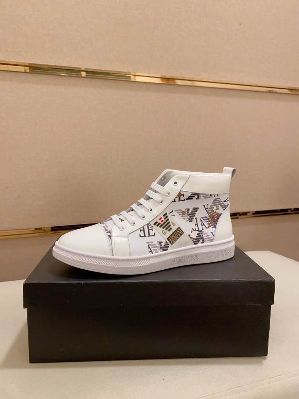 2024 Armani Male High Top Shoes 1231