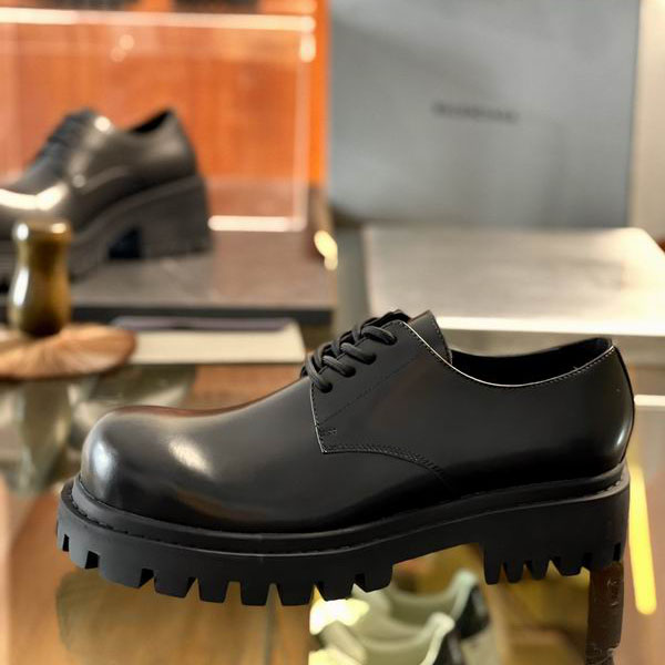 2024 Balenciaga Men Leather shoes 0129