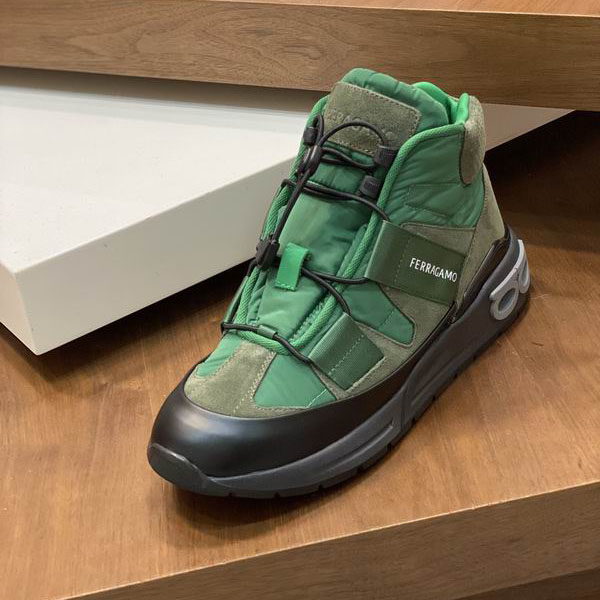 2024 Ferragamo High Cut Shoes 1208