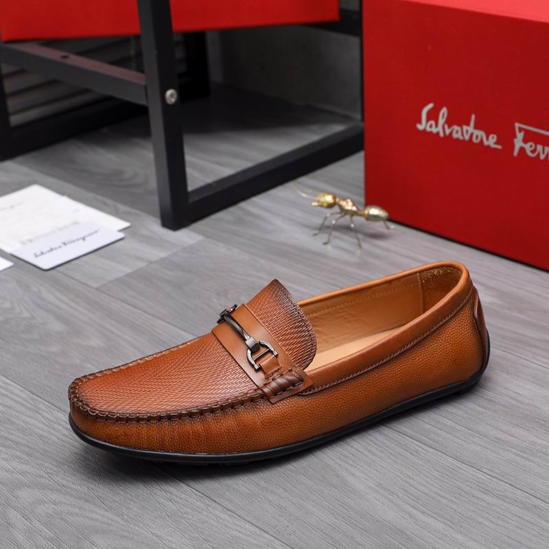 2025 Ferragamo  Male Doudou Shoes 0809