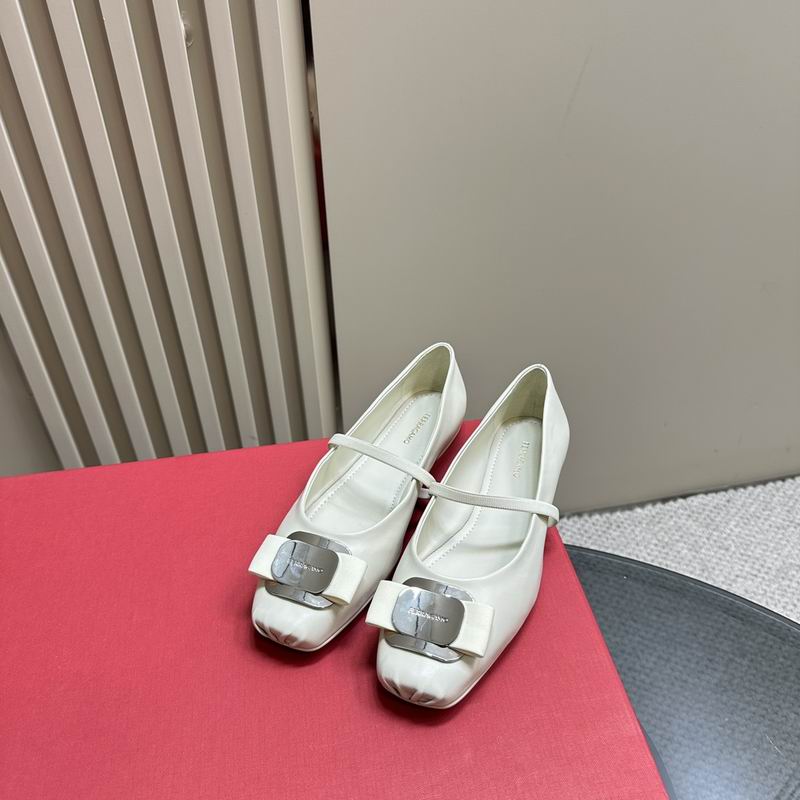 2024 Ferragamo Single Shoes 1013